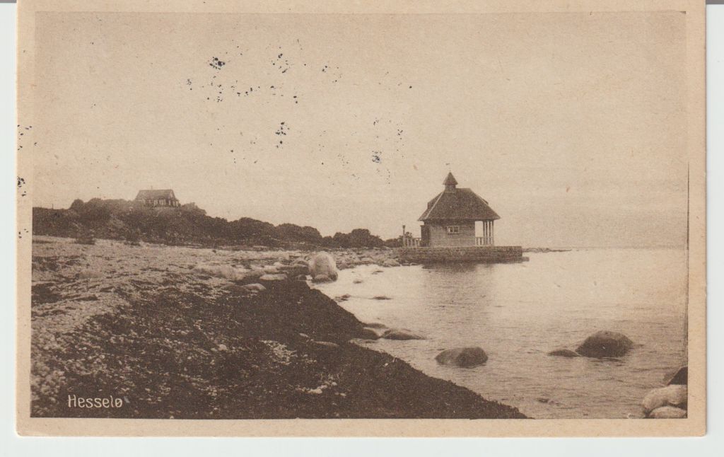 postkort, forside